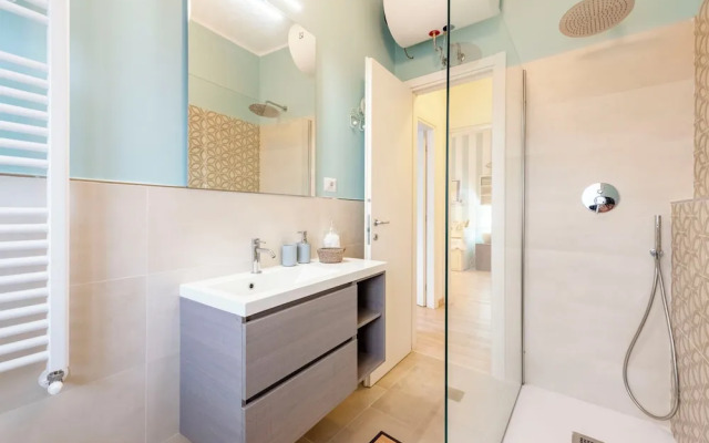 Stylish flat balcony near Rapallo Castle