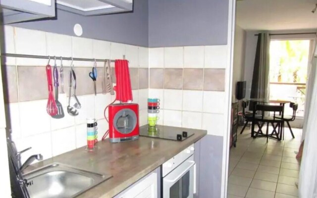 Studio in St Paul, with Furnished Terrace And Wifi - 3 Km From the Beach