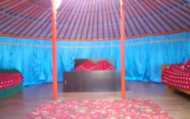 Yurt camping — фото