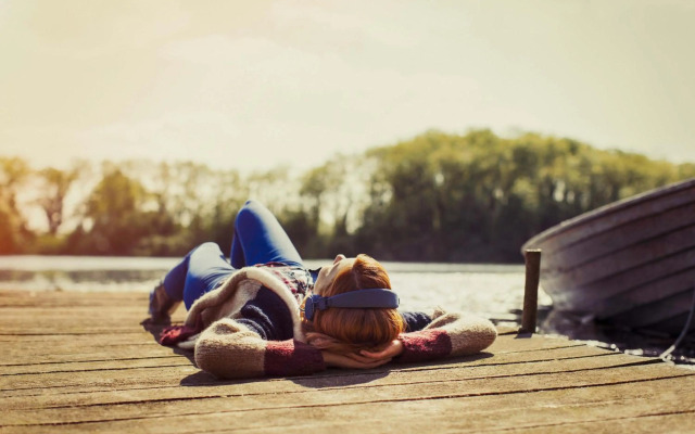 Sonnendeck im Luftkurort Klink