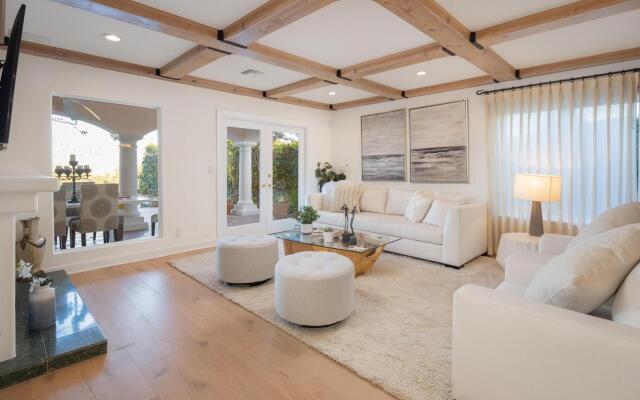 Stradella Spanish - Contemporary Mediterranean Estate w/ Resort-style Yard