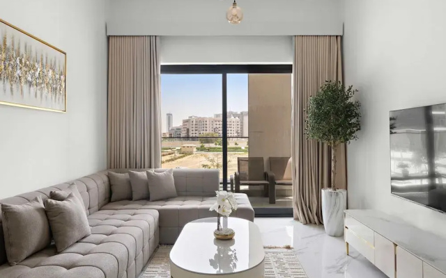 Charming 1bedroom With Pool and gym in Arjan