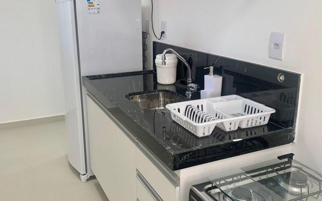 Apartamento confortável vista mar em Intermares