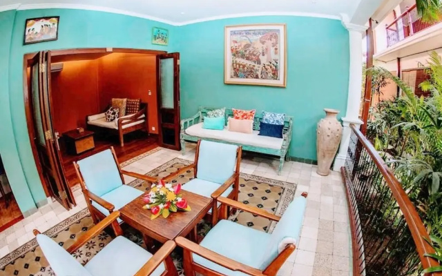 2 Bedrooms Vintage Apartment 10 - Balcony,private Kitchen,livingroom,pool – Outside – Kuta
