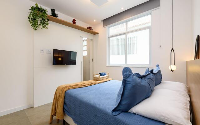 Moderno Quarto & Sala em Copacabana | MFB 76/203