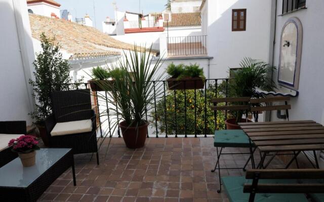 The Wall of the Alcázar Palace