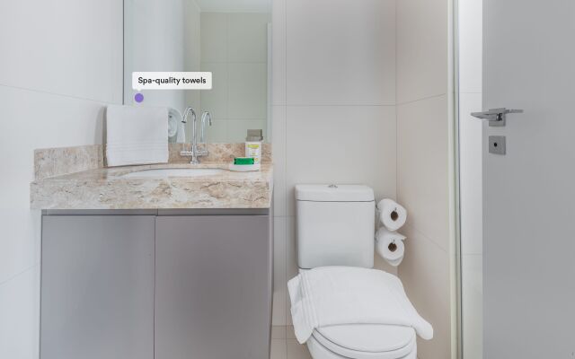 Apartamento com vaga e vista panorâmica | Vila Olímpia