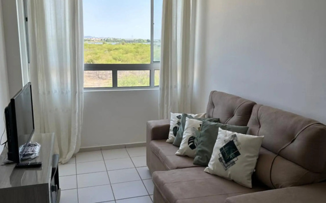 Apt completo, nascente, 2 quart em condomínio fechado