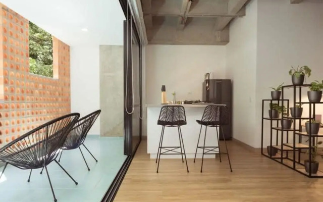 Marvelous Loft With Private Terrace in Laureles