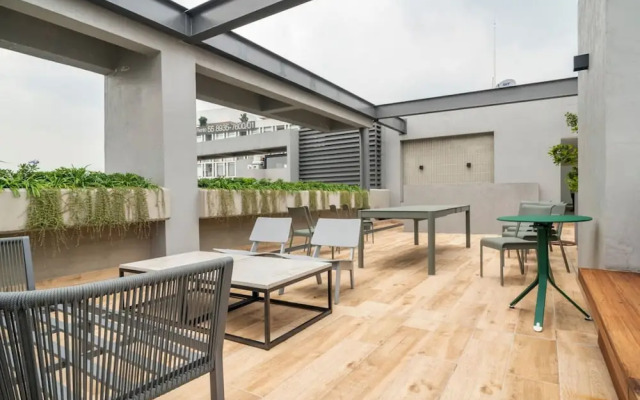 The Taman Loft Chic 2BR 2BA in a Condesa