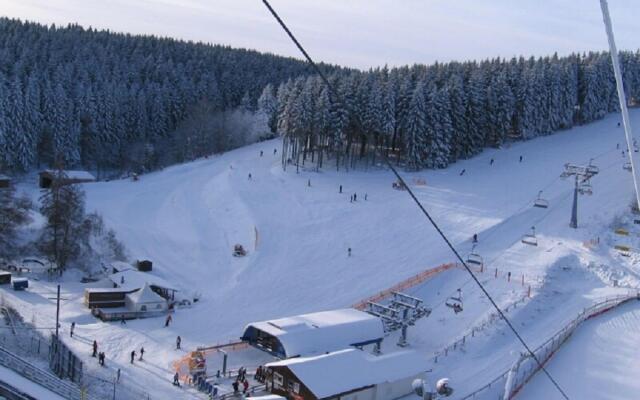 Apartment With Balcony and Garage