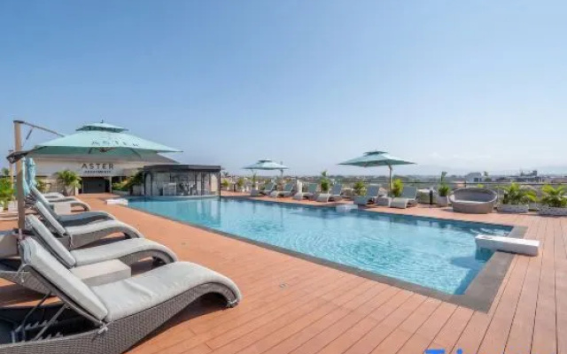 Aster Apartments 334 - 2-storey Flat w Beach Access, Pool, Gym & Sauna – Pool – Canggu