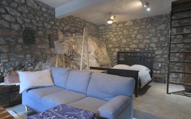 Stone house with panoramic view
