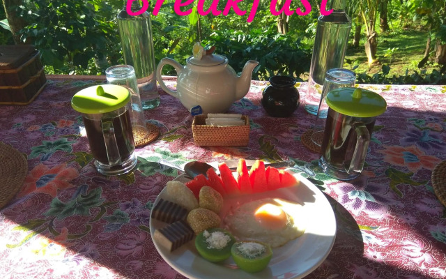 Bali mountain forest cabin