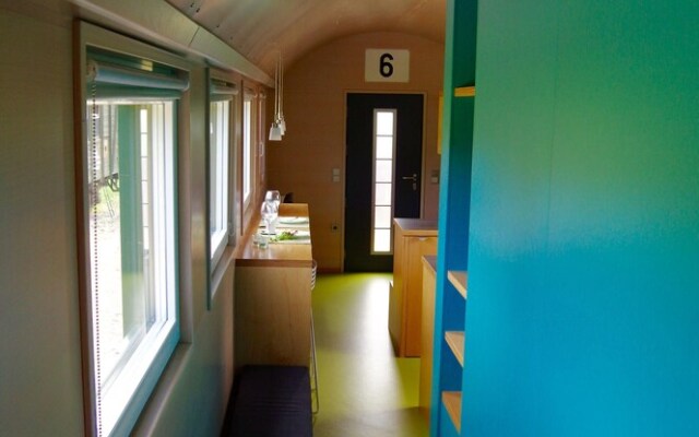 Urlaubsbahnhof "schlafwagen"