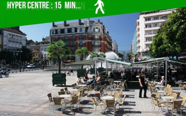 Le Debussy - studio - WIFI FIBRE- centre ville- parking