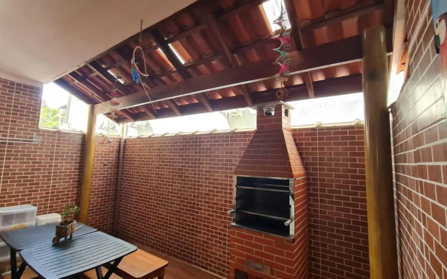 Apartamento Ubatuba com área gourmet