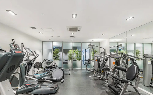 Central Studio + Private Balcony!