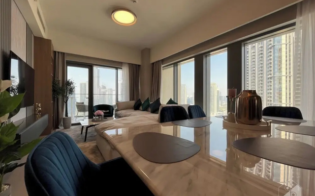 Luxury Burj Royale 4bed With Balcony Burj Khalifa Fountain View