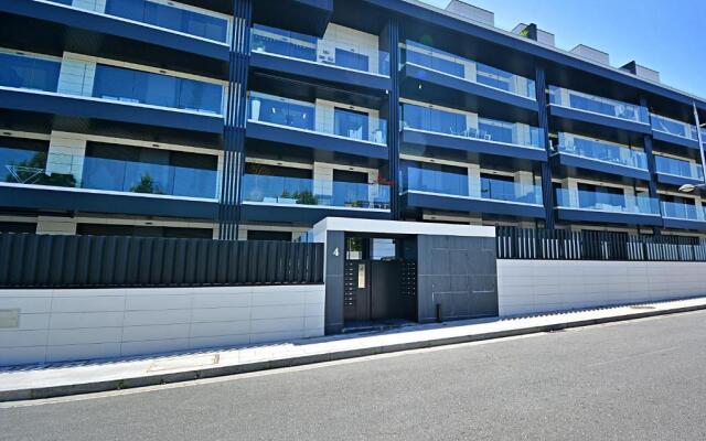 Impresionante apartamento con piscina en Sanxenxo