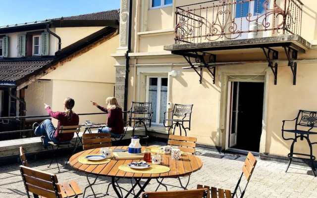 Room-organic BnB Froschkönig "dorfplatz"