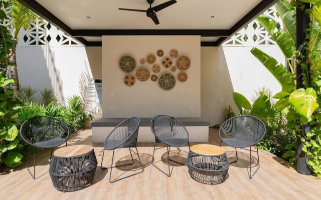 Modern Studio Breathtaking Pool GYM Fast Wifi Concierge, Tulum