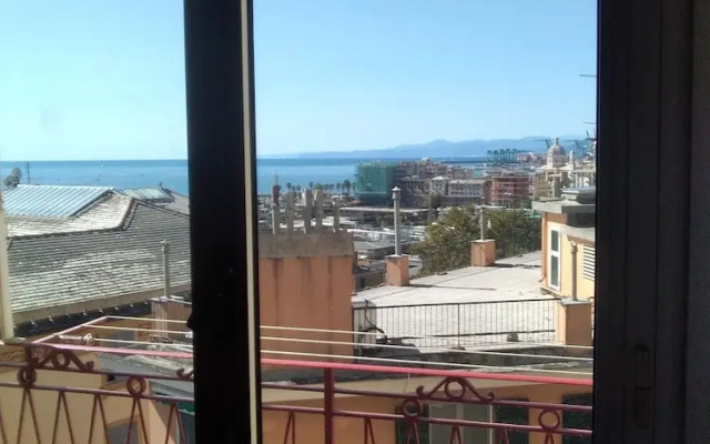 Spacious Apartment With sea View Terrace in Genoa Pegli