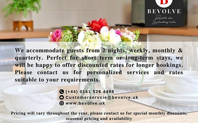 Manchester Apartments by BEVOLVE - City Centre
