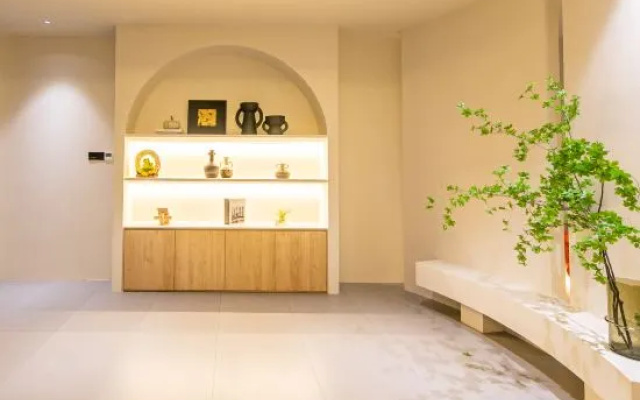 Blue. Tree Sea Sea Luxury Resort Homestay (Zhujiajian Dashitang Store) – Lobby – Zhoushan