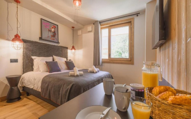 Apartment With Mont Blanc View & Spa