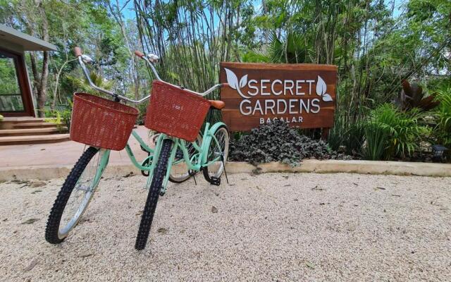 Secret Gardens Bacalar Suite 02 con alberca y bicicletas