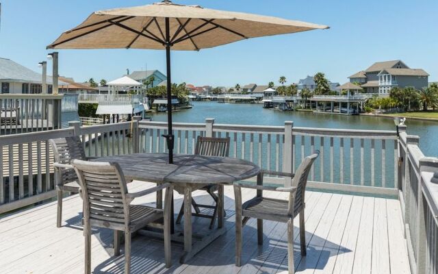 Airy Canalfront Galveston Home by RedAwning