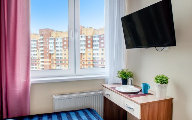 In an apartment on Smolnaya Street