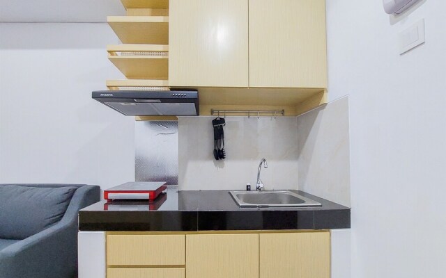 Fully Furnished 1Br With Study Room At Serpong Garden Apartment