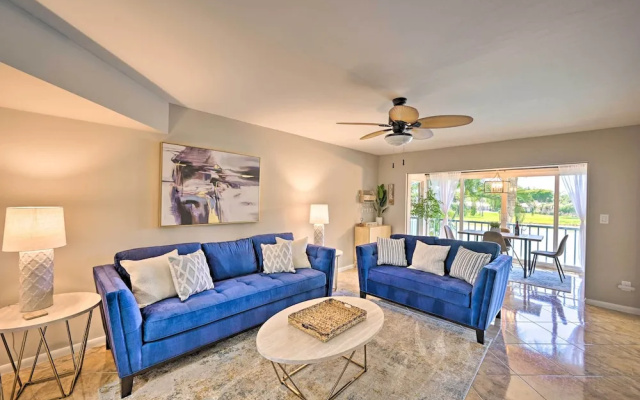 Naples Condo w/ Enclosed Balcony & Lake Views!