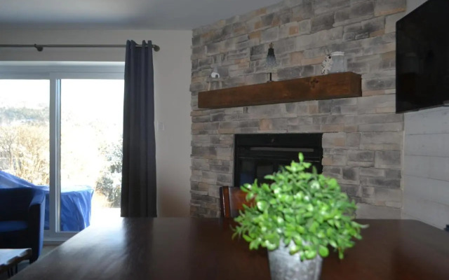 Suite front view on lake tremblant &mountain