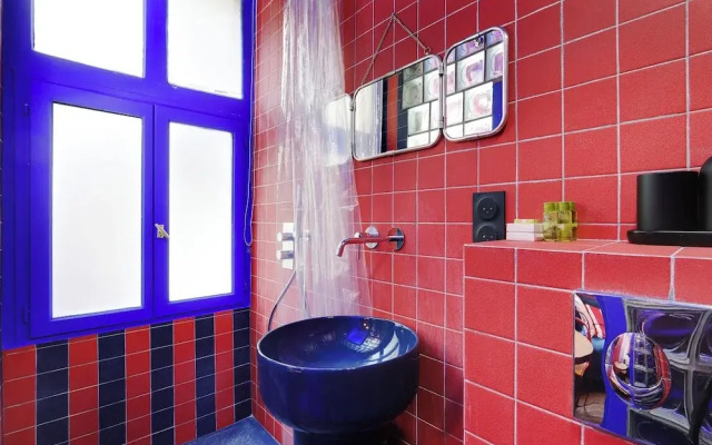 Cosy, Colourful Studio for 2 - Heart of "marais"