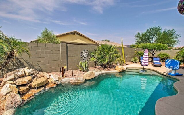 Game Room, Fenced Yard: Estrella Oasis in Goodyear