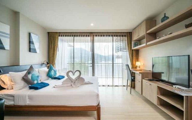U508 - Bright Studio in Patong Rooftop Pool and gym