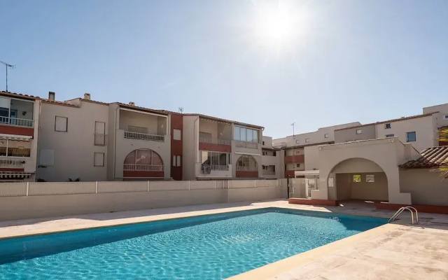 Apartment in Agde Near Beach & Heated Pool