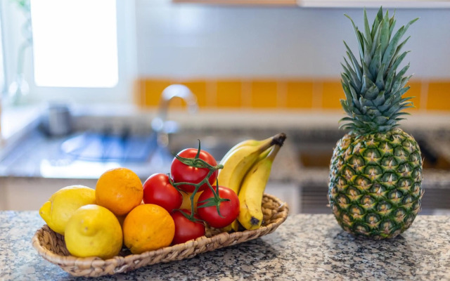 sunny apartment with sea view