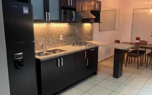 Cómodo y bonito apartamento con alberca