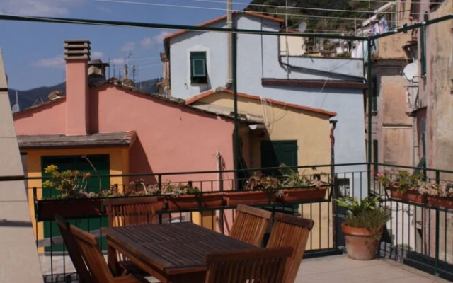 The Terrace in the Heart of Vernazza