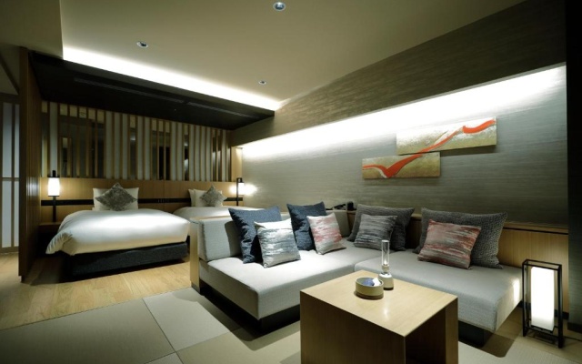 Deluxe with Open-air Bath East Wing Twin Japanese Style room (트윈 침대 2개) 사진 2