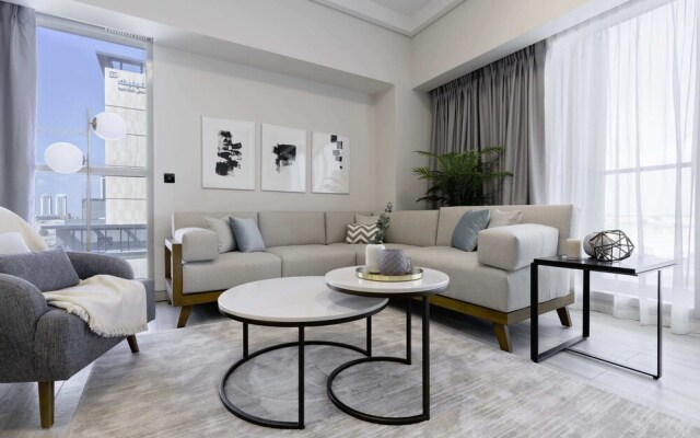 Guestready - City View Sleek Flat Pool & Gym 4926