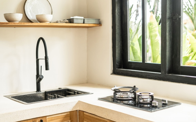 Sarang Apartments by EVDEkimi - Rice field escape with Yoga lounge, Lush garden