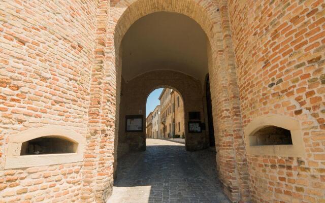 Scenic Apartment in Mombaroccio with Garden near City Center