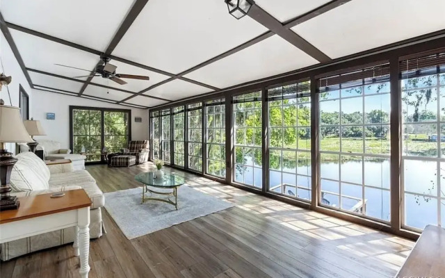 Rustic Lakehouse kayaks fishing bonfires