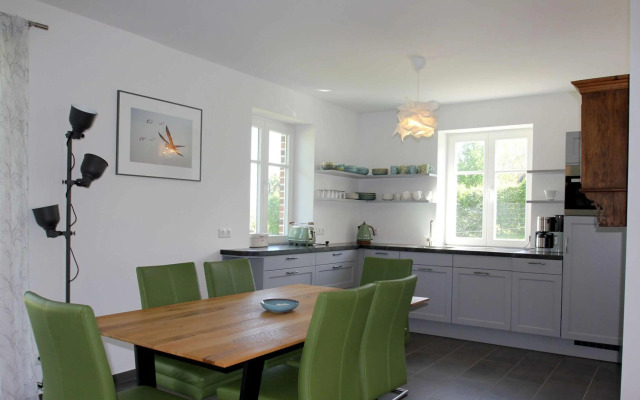 Ferienhaus Rohrweihe Haus Terrasse, Gartennutzung, Meerblick