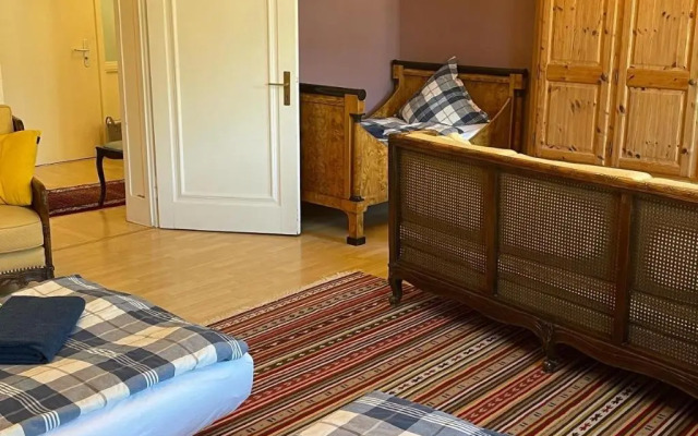 Musikalische Ferienwohnung mit Rheinblick